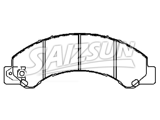 刹车片 Brake Pad Set:04465-37270