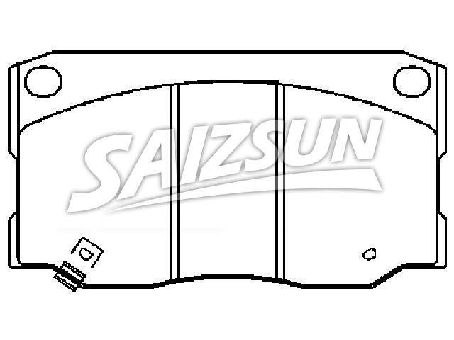 刹车片 Brake Pad Set:58101-45A00