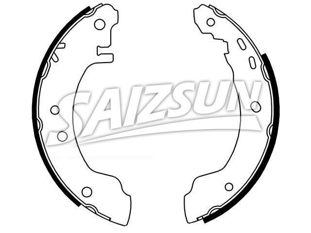 刹车蹄片 Brake Shoe Set:44060-70J28