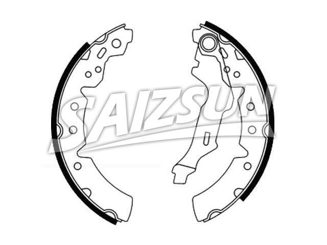 刹车蹄片 Brake Shoe Set:04495-05010