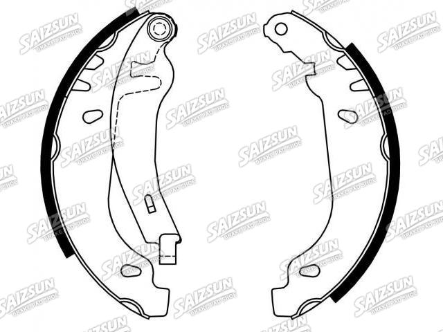 刹车蹄片 Brake Shoe Set:4241.G3