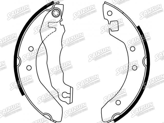 刹车蹄片 Brake Shoe Set:GBS 90820