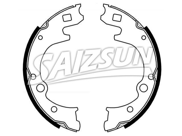 刹车蹄片 Brake Shoe Set:58305-44A60