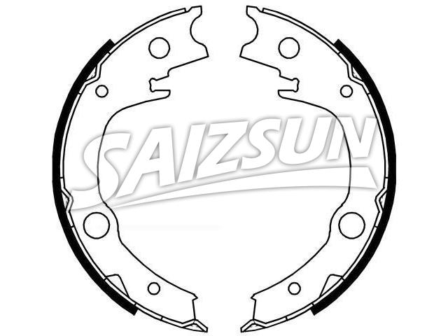 刹车蹄片 Brake Shoe Set:46540-20080