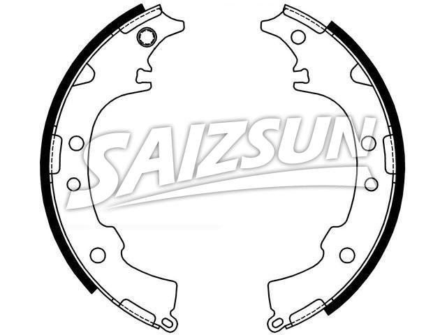 刹车蹄片 Brake Shoe Set:04495-44010