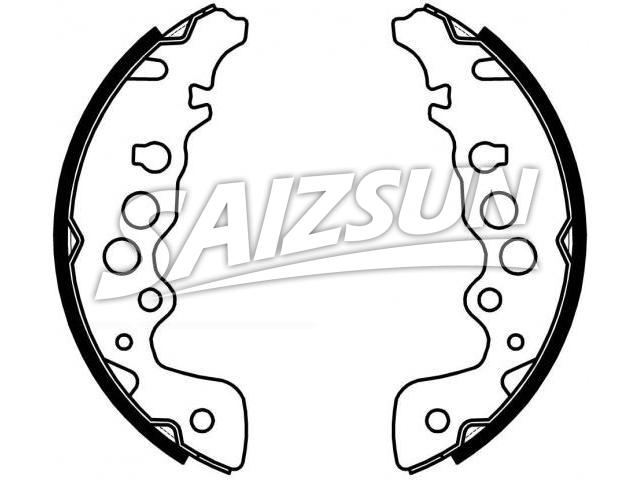 刹车蹄片 Brake Shoe Set:53200-65D00
