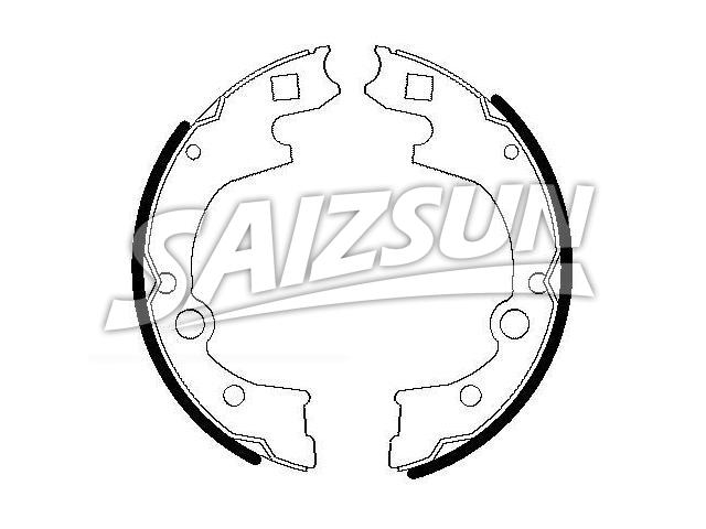 刹车蹄片 Brake Shoe Set:58305-4BA00
