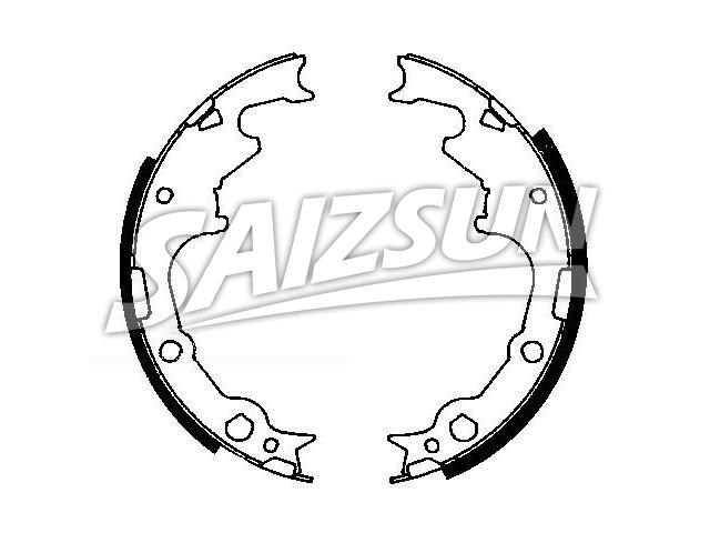 刹车蹄片 Brake Shoe Set:4423 606