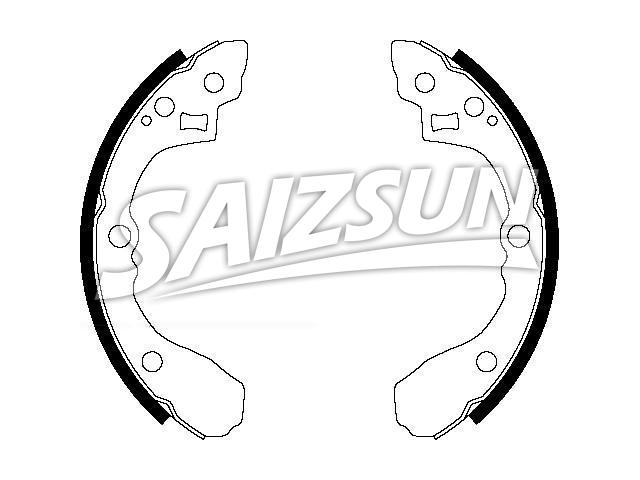 刹车蹄片 Brake Shoe Set:0K30A-26-28Z