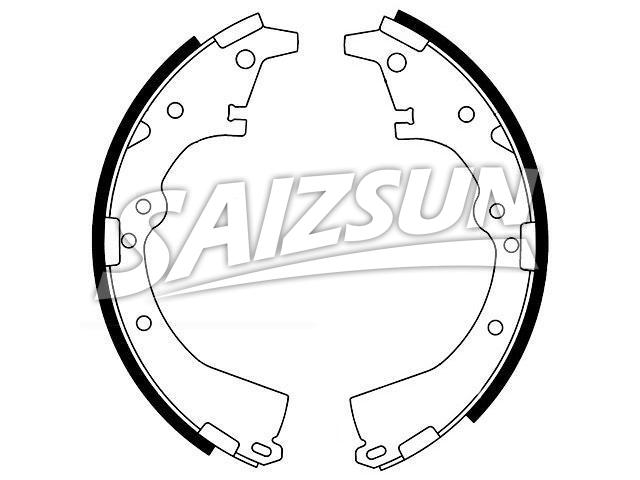 刹车蹄片 Brake Shoe Set:04495-42060