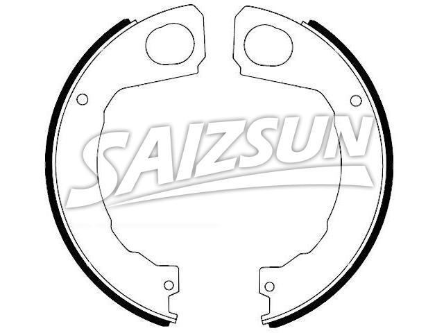 刹车蹄片 Brake Shoe Set:8-97042-934-1
