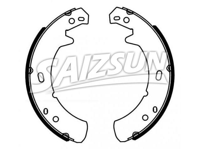 刹车蹄片 Brake Shoe Set:ICW500010