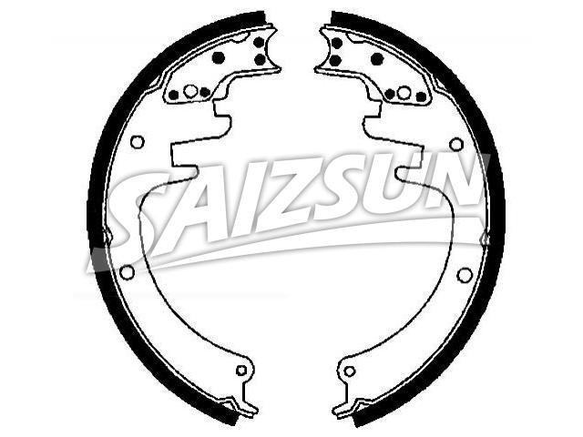 刹车蹄片 Brake Shoe Set:372379