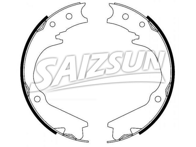 刹车蹄片 Brake Shoe Set:26298-PA080