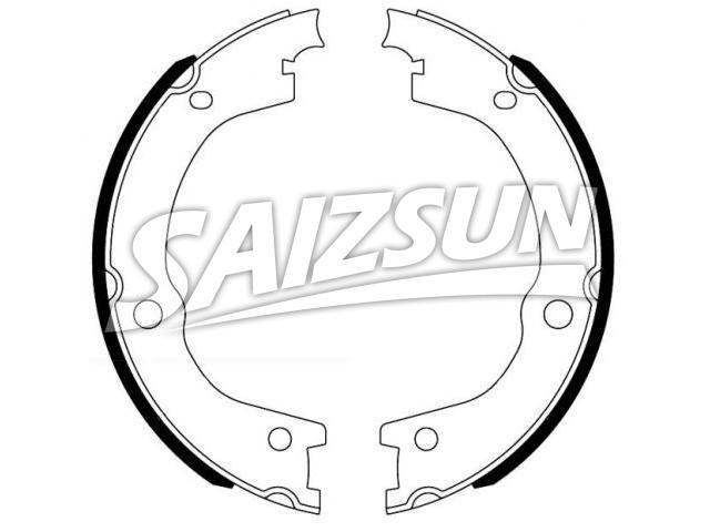 刹车蹄片 Brake Shoe Set:58305-2BA00