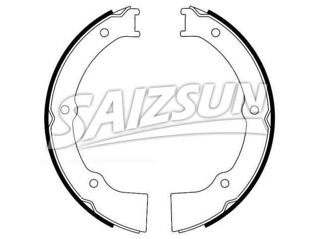 刹车蹄片 Brake Shoe Set:58205-33A00