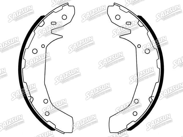 刹车蹄片 Brake Shoe Set:58305-3CA00