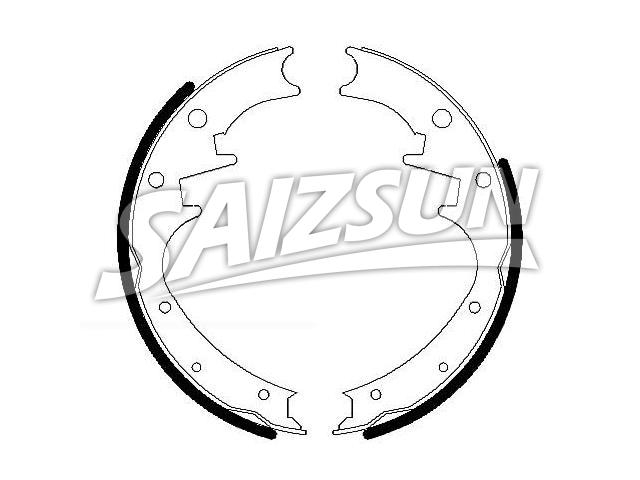 刹车蹄片 Brake Shoe Set:05066147AA