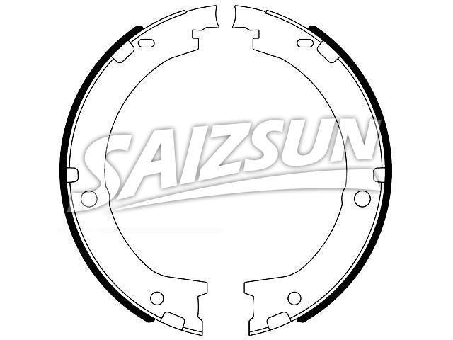 刹车蹄片 Brake Shoe Set:15855899