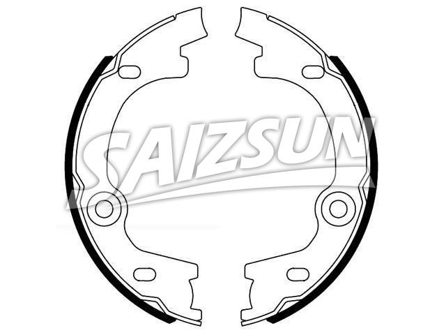 刹车蹄片 Brake Shoe Set:58350- 1DA00