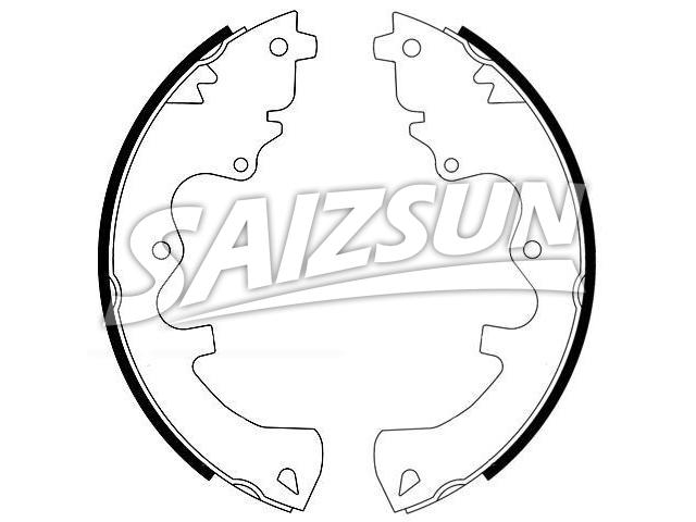 刹车蹄片 Brake Shoe Set:8L8Z-2200-B