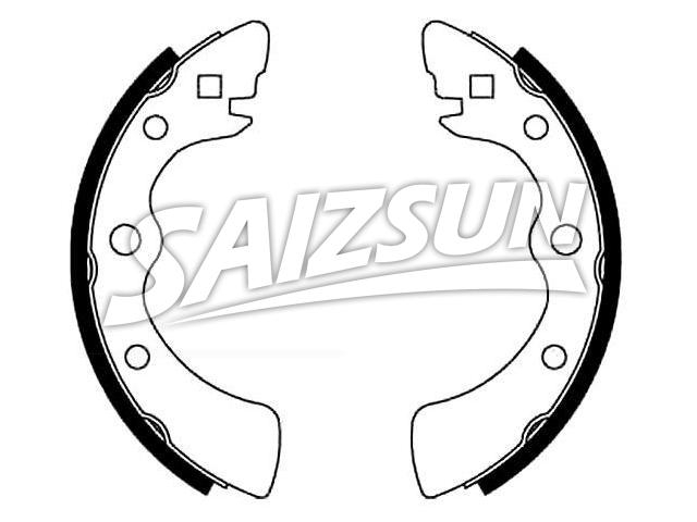 刹车蹄片 Brake Shoe Set:43516-567-000