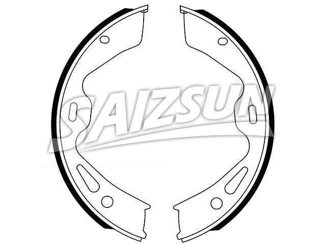 刹车蹄片 Brake Shoe Set:970 352 993 00