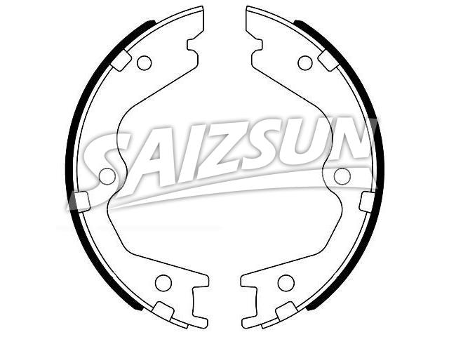 刹车蹄片 Brake Shoe Set:44060-AG025