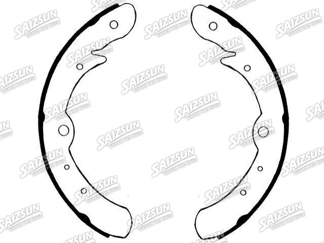 刹车蹄片 Brake Shoe Set:431 609 537A
