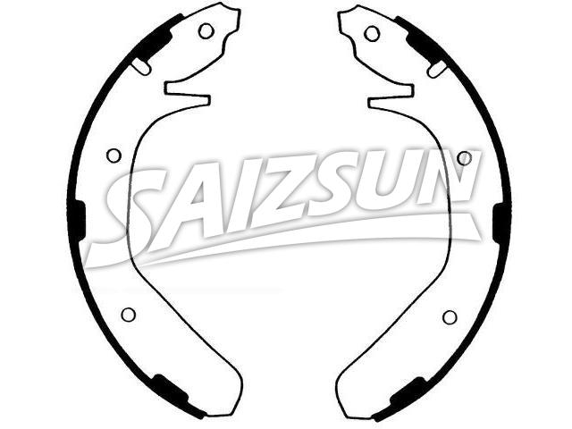 刹车蹄片 Brake Shoe Set:492-1315