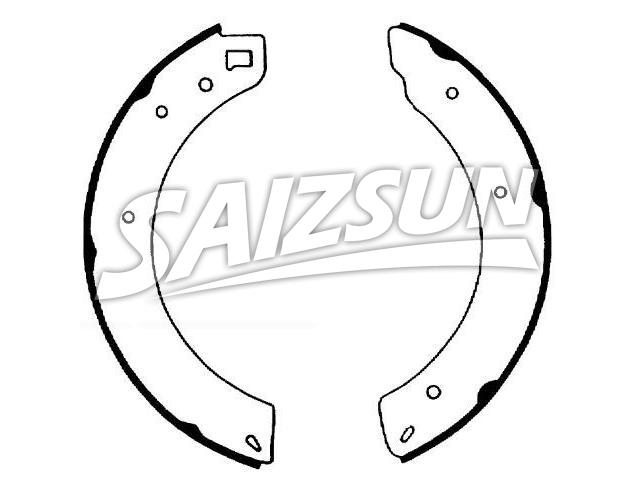 刹车蹄片 Brake Shoe Set:394-8064