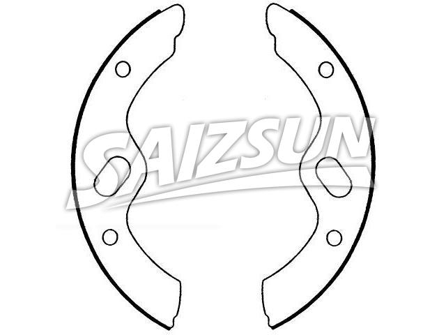 刹车蹄片 Brake Shoe Set:S686-1419