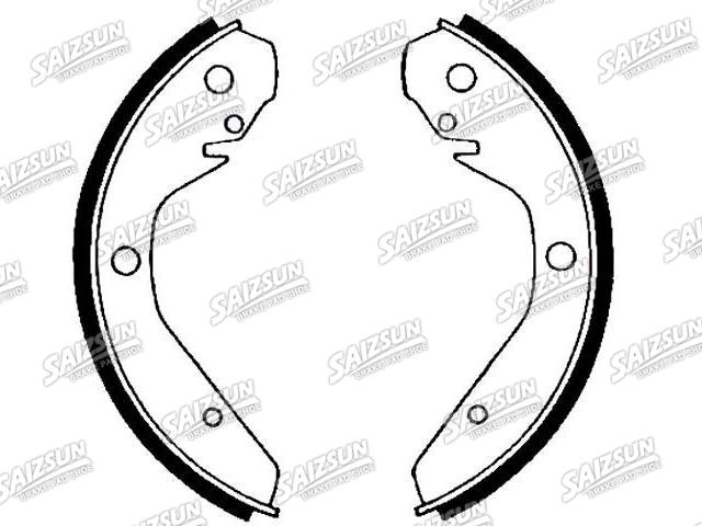 刹车蹄片 Brake Shoe Set:311698075
