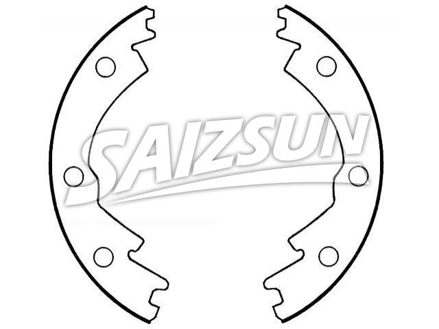 刹车蹄片 Brake Shoe Set:285-2032