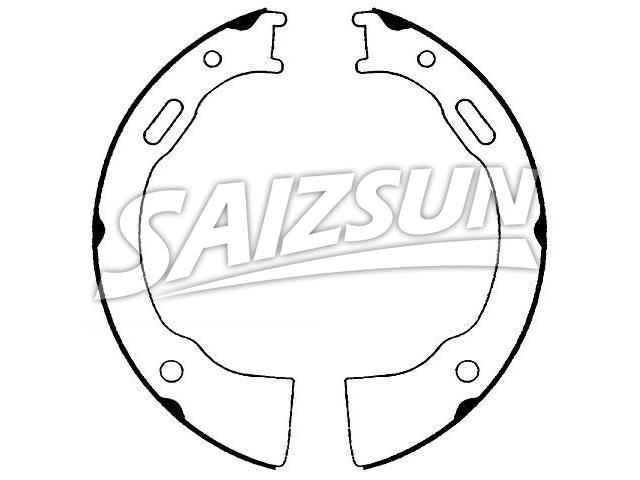 刹车蹄片 Brake Shoe Set:4762114