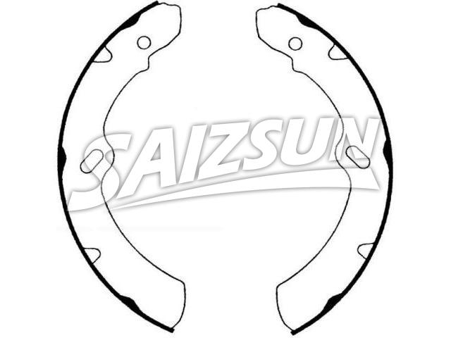 刹车蹄片 Brake Shoe Set:S681-1466