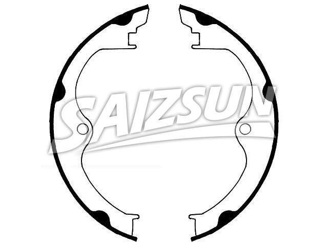 刹车蹄片 Brake Shoe Set:556-1387