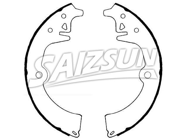 刹车蹄片 Brake Shoe Set:485-1342