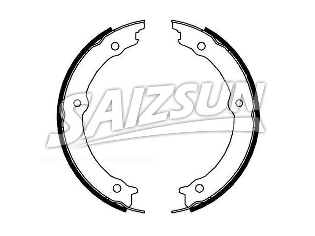 刹车蹄片 Brake Shoe Set:15240815