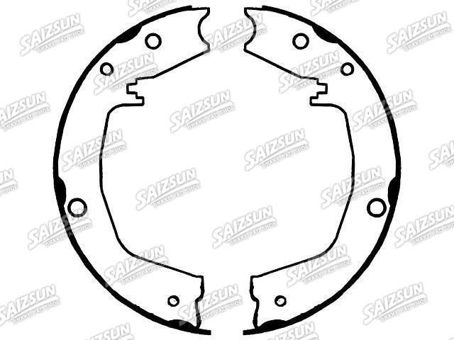 刹车蹄片 Brake Shoe Set:58350-3FA00