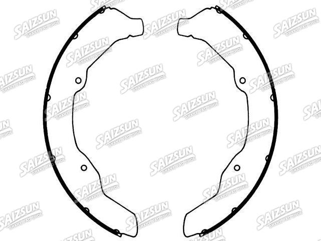 刹车蹄片 Brake Shoe Set:297-8080