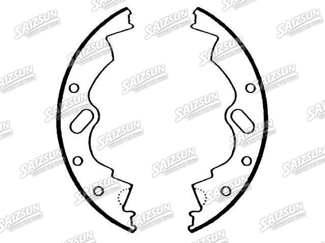刹车蹄片 Brake Shoe Set:2041-22