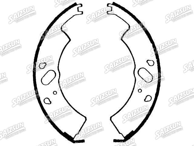 刹车蹄片 Brake Shoe Set:376-4645A