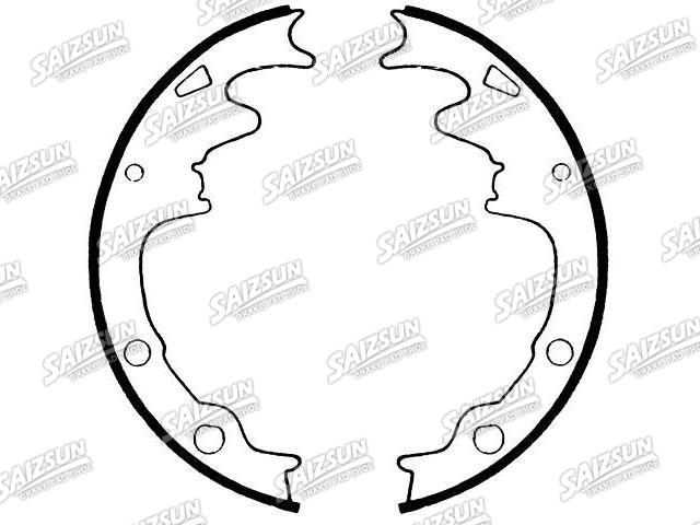 刹车蹄片 Brake Shoe Set:2151T-391
