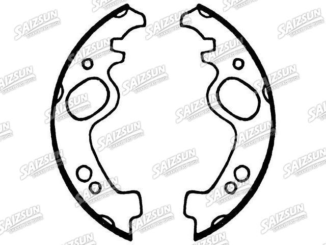 刹车蹄片 Brake Shoe Set:435-8017