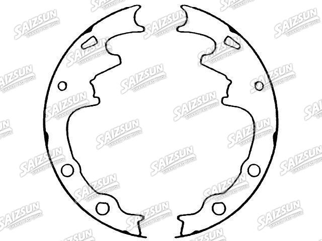 刹车蹄片 Brake Shoe Set:362-2144AT