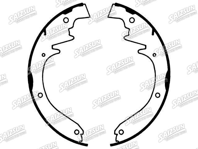 刹车蹄片 Brake Shoe Set:324-2097T
