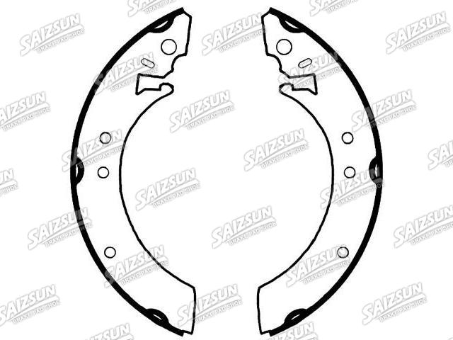 刹车蹄片 Brake Shoe Set:396-8113