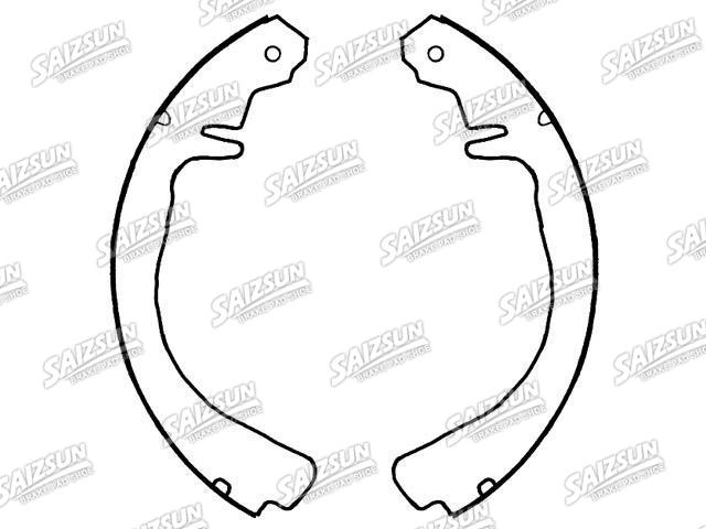 刹车蹄片 Brake Shoe Set:351-8085