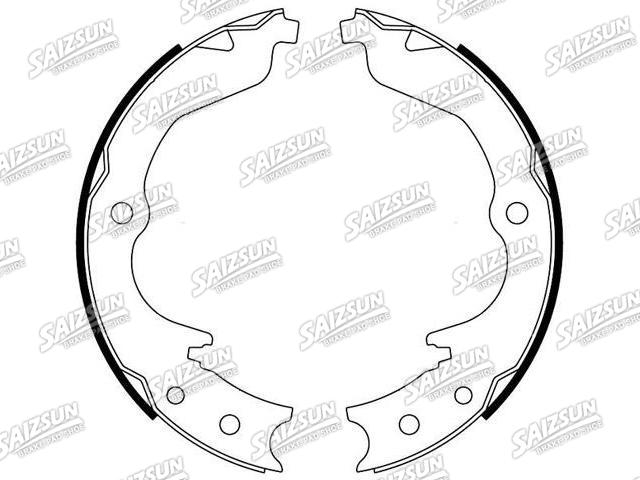 刹车蹄片 Brake Shoe Set:26694-YC000